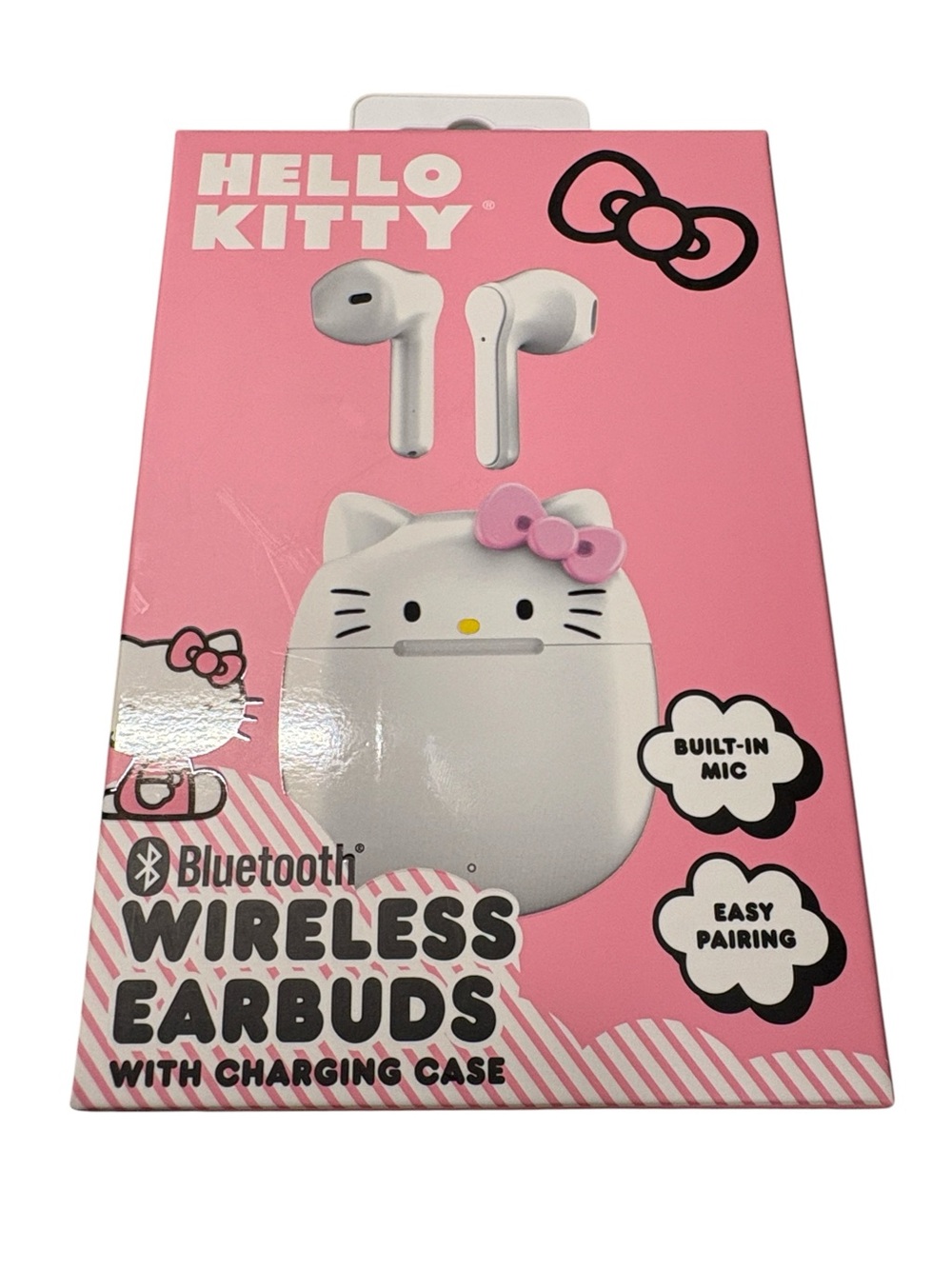 Hello Kitty Bluetooth Wireless Earbuds with Charging Case Southern Telecom
